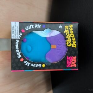 NeeDoh Aldi Exclusive Chicka DeeDoos Squeeze Toy Blue Chick NWT